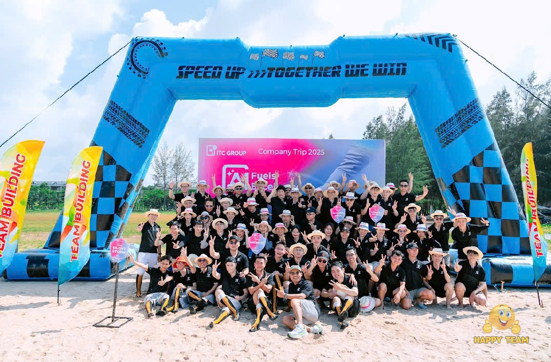 TEAMBUILDING ITC GROUP TẠI BÃI BIỂN HỒ TRÀM 28/06/2025