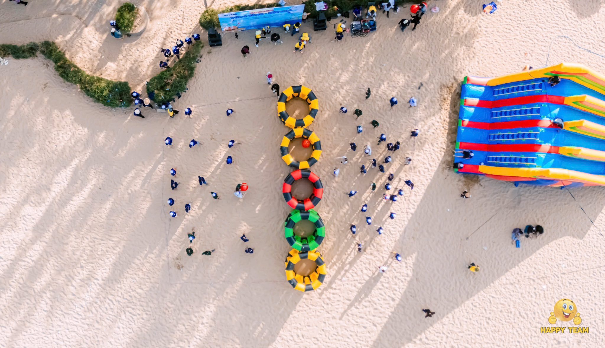 TEAMBUILDING 200 KHÁCH TẠI BÃI BIỂN LONG THUẬN